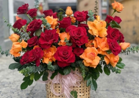 Giỏ Hoa Tươi 20/10 – Quà Tặng Đẹp Cho Phụ Nữ