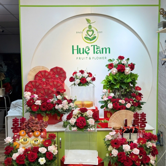 Tráp cưới Hỷ Phúc Đỏ Thắm 