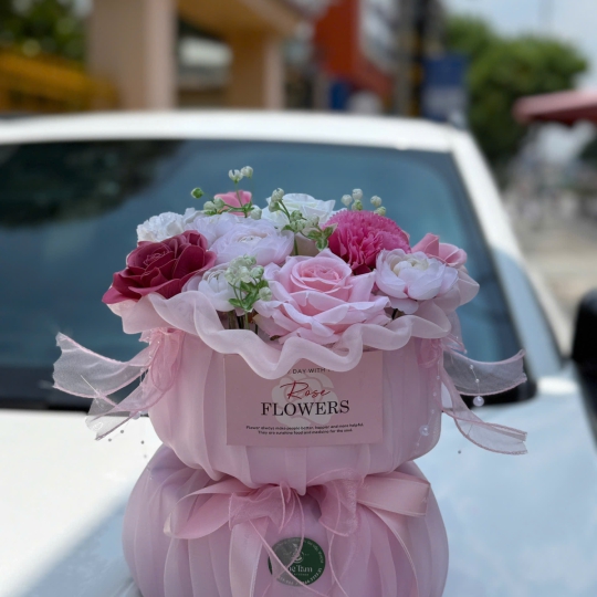 Bó hoa sáp Sweet Blush 