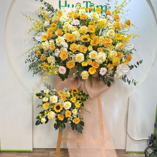Kệ Hoa Khai Trương Rạng Rỡ Phồn Vinh ⭐  