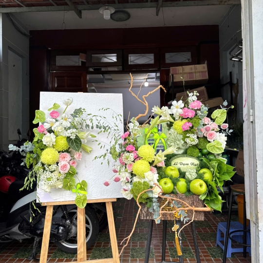 Mâm lễ dạm ngõ Thanh Nhã Cát Tường 