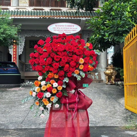 ❤️ Kệ Hoa Khai Trương Hồng Phát Vinh Quang  