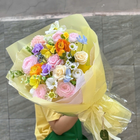 Bó Hoa Sáp Nắng Mai Ngọt Ngào  