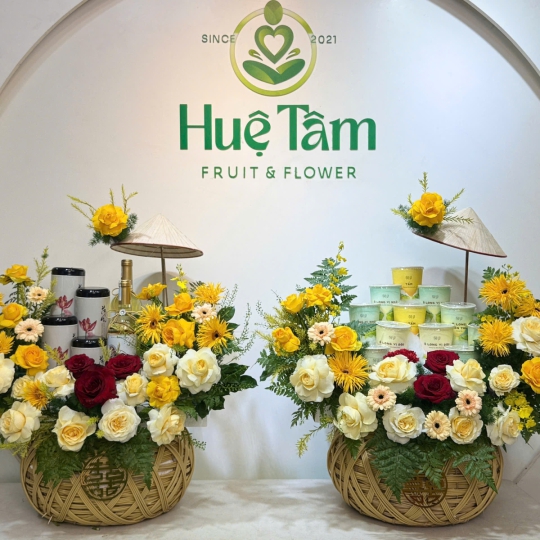 Mâm Quả Kim Hoa Phú Quý – Trọn Vẹn Hỷ Sự  