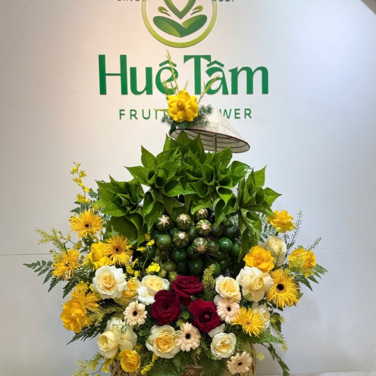 Mâm Quả Kim Hoa Phú Quý – Trọn Vẹn Hỷ Sự  