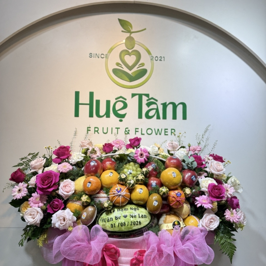 Mâm Quả Hồng Ngọc Phúc Duyên – Trọn Vẹn Hỷ Lễ 