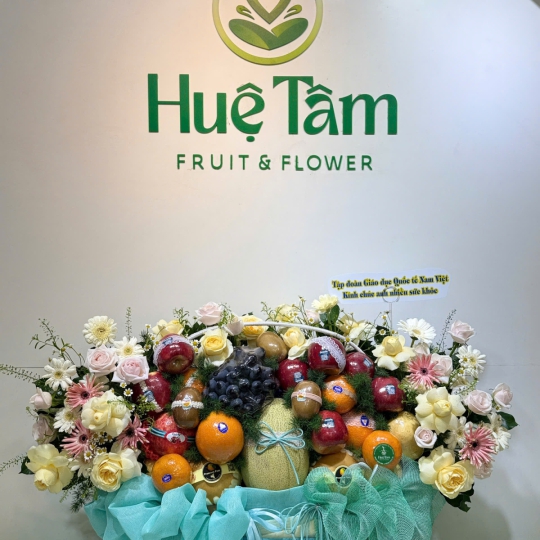 Giỏ Trái Cây Hoa Tươi Thanh Xuân Phú Quý   