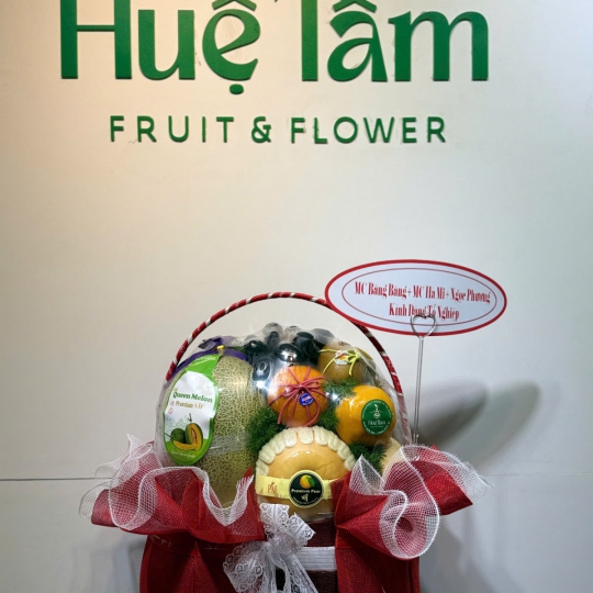 Giỏ Quà Trái Cây Hồng Phát Cát Tường – Quà Biếu Sang Trọng 