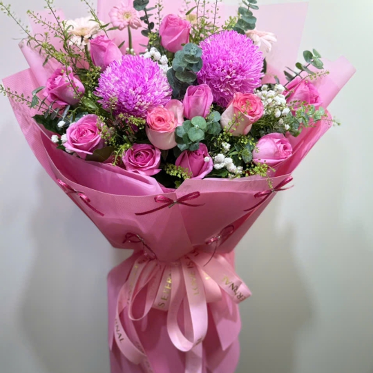 Bó Hoa Hẹn Ước Ngọt Ngào 💞 HẠNH PHÚC 