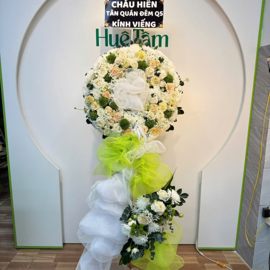 KỆ HOA VIẾNG TIỄN BIỆT CHÂN THÀNH  