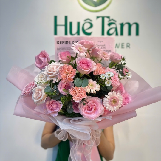 HOA BÓ THIÊN THẦN HỒNG 