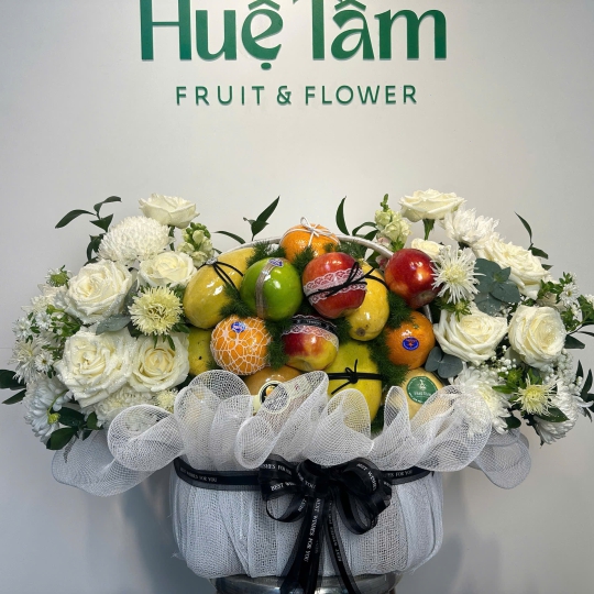 GIỎ TRÁI CÂY TÂM THÀNH KÍNH VIẾNG  
