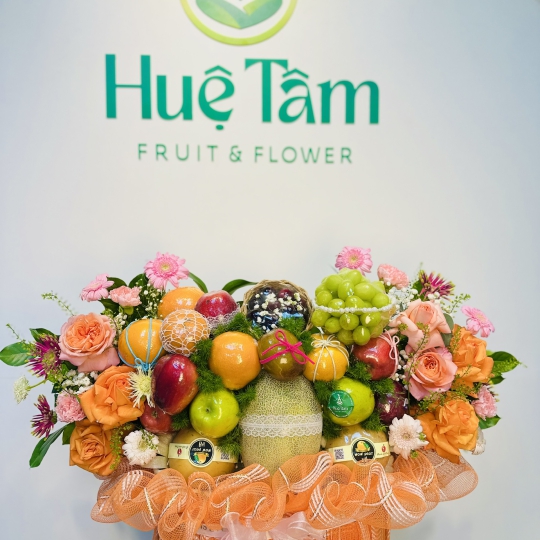 Giỏ Quà Trái Cây Vạn Phúc 🍇✨ 