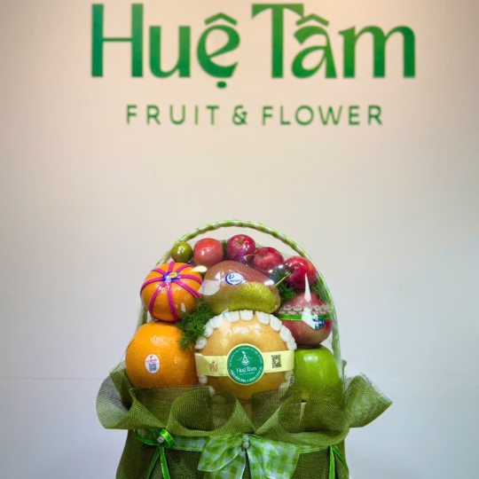 🍏 Giỏ Quà Lộc Xanh An Khang 