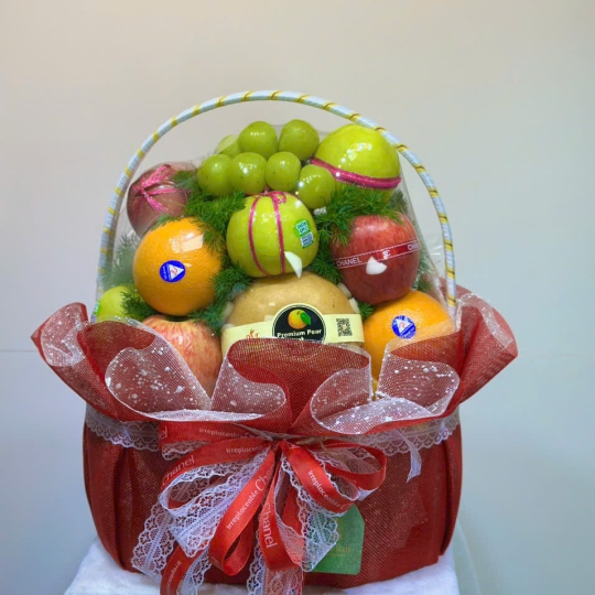 🎀 Giỏ Trái Cây Hồng Ngọc Phúc Lộc 