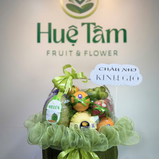 🍐 Giỏ Trái Cây Ngọc Lục Kính Lễ 