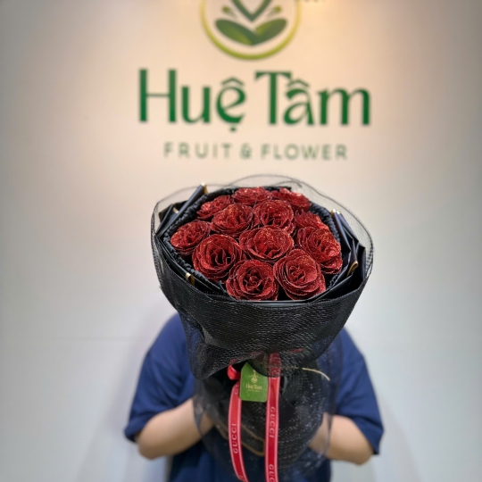✨ Bó Hoa Sáp Kim Tuyến – Vĩnh Cửu Yêu Thương 