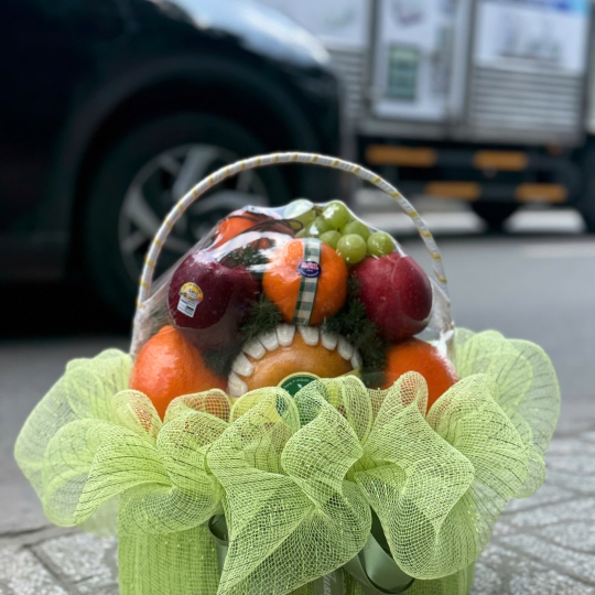 🍊 Giỏ Trái Cây Nhập Khẩu – Ngọt Lành Phú QÚY 
