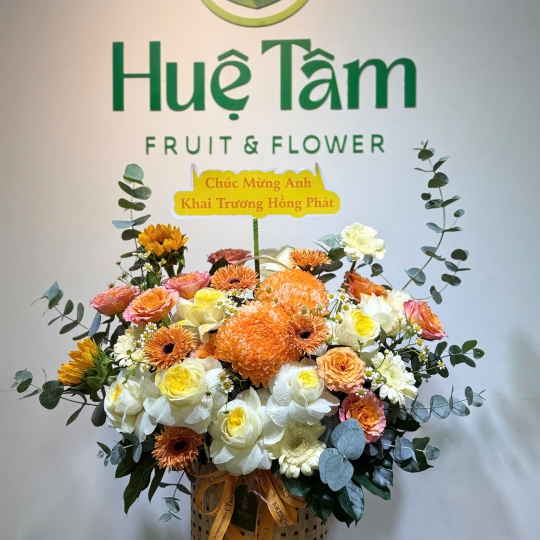 ✨ 🌼 Golden Sunrise Bloom – Bình Minh Rực Rỡ 