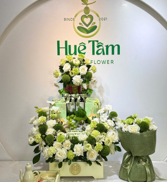 Bộ Mâm Quả Thanh Ngọc Song Hỷ 