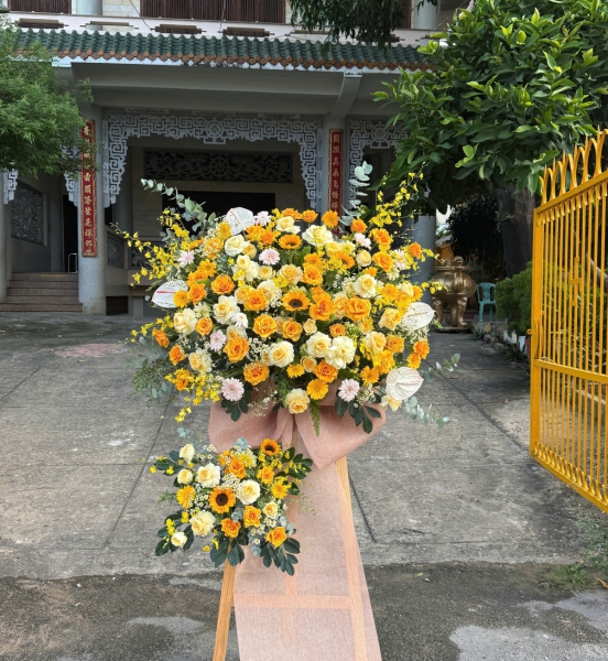 Kệ Hoa Khai Trương Rạng Rỡ Phồn Vinh ⭐
