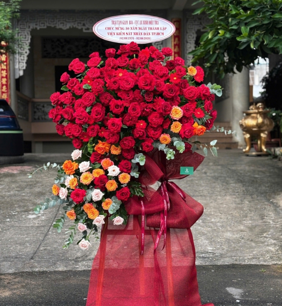 ❤️ Kệ Hoa Khai Trương Hồng Phát Vinh Quang