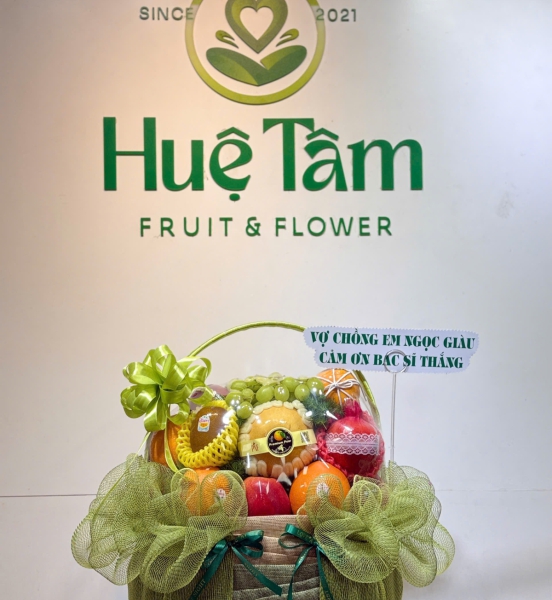 Giỏ Trái Cây Tươi – Lộc Ngọc Bình An