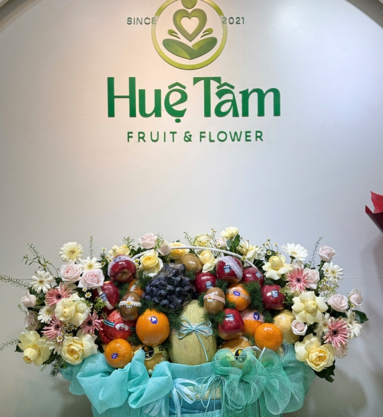 Giỏ Trái Cây Hoa Tươi Thanh Xuân Phú Quý 