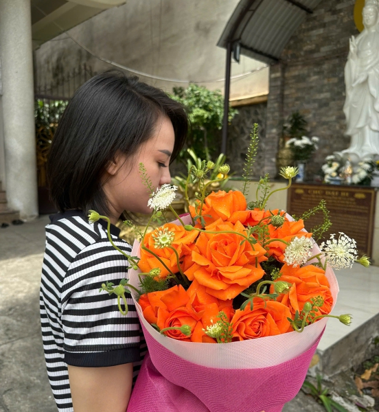 Bó hoa Ngọn Lửa Tình Yêu