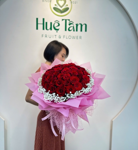 🌸 “Bó Hoa Hồng Công Chúa Ngọt Ngào” 🌸