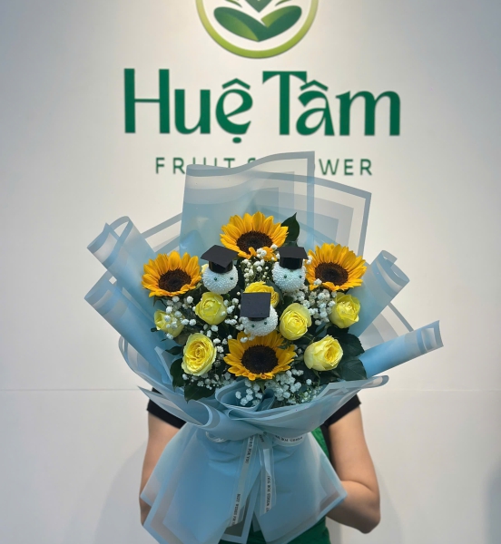 HOA BÓ TỐT NGHIỆP HƯỚNG DƯƠNG