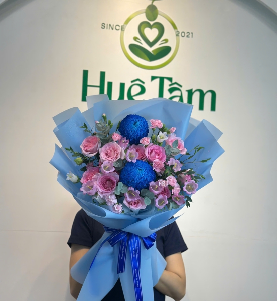Bó hoa Tinh Khôi Xanh