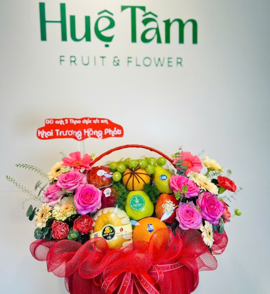 “Giỏ Trái Cây Hồng Phát Phú Quý 🍎”