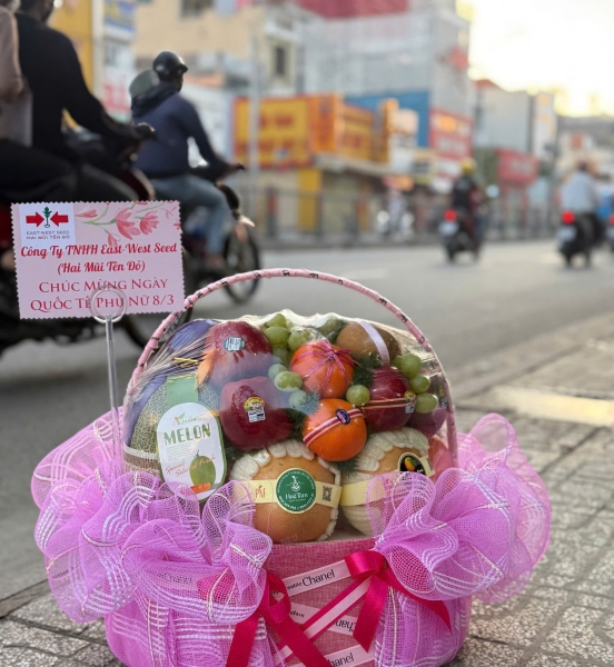 💖 Giỏ Trái Cây Premium – Lời Chúc Dịu Êm