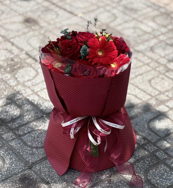 ❤️ Bó Hoa Scarlet Love – Nồng Nàn Say Đắm