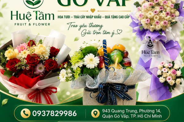 Shop Hoa Tươi Giao Nhanh Gò Vấp Uy Tín, Giao Tận Nơi Nhanh Chóng