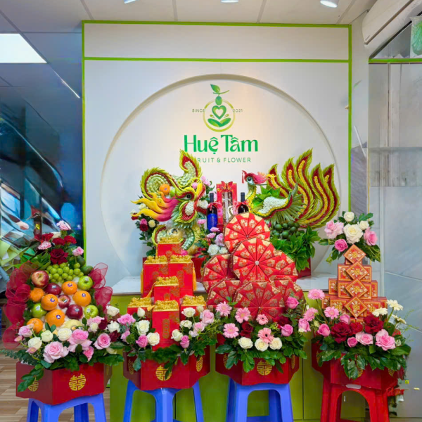 Hoa Trái Cây – Giỏ Lễ Dạm Ngõ Sang Trọng, Chuẩn Phong Tục Tại Huệ Tâm Gò Vấp