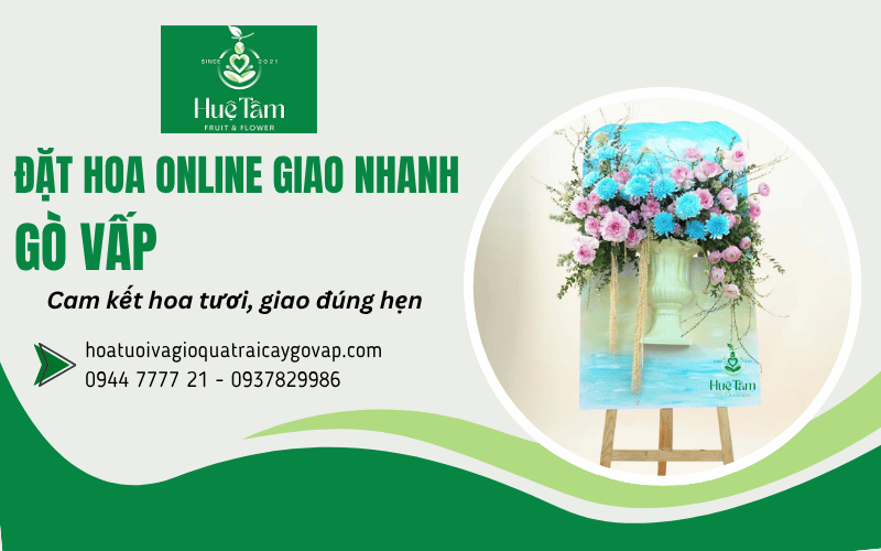 đặt hoa online giao nhanh Gò Vấp