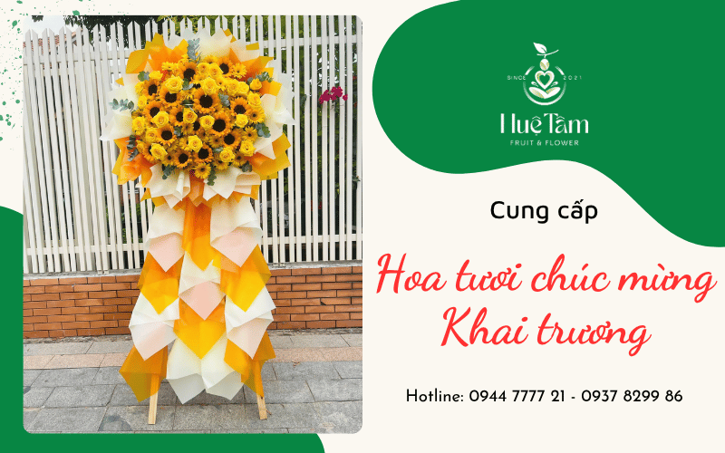 kệ hoa chúc mừng khai trương