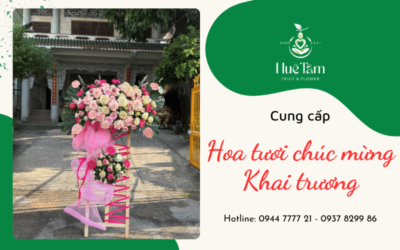 kệ hoa chúc mừng khai trương